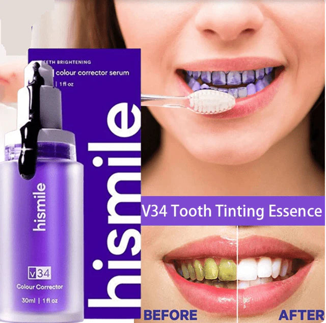 Hismile V34 Instant Teeth Whitening Serum Without Peroxide